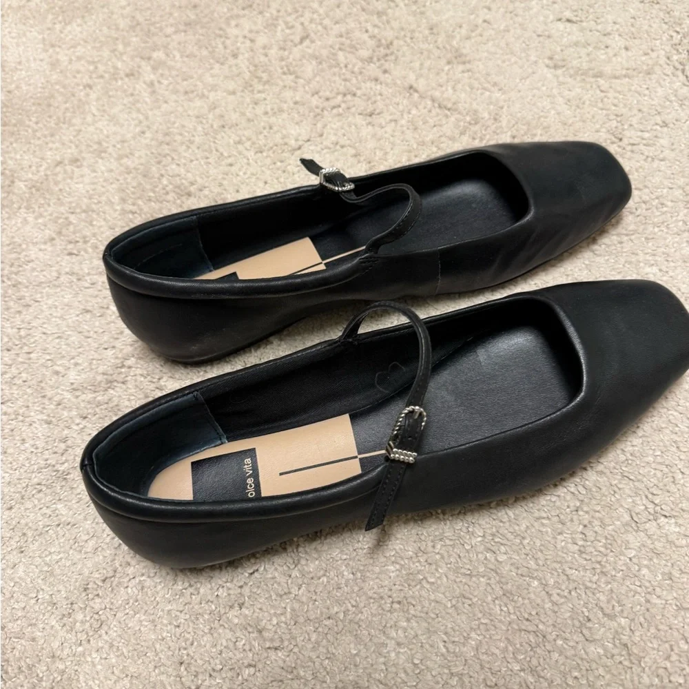 Dolce Vita Reyes ballet Flats, black leather - Picture 5 of 9